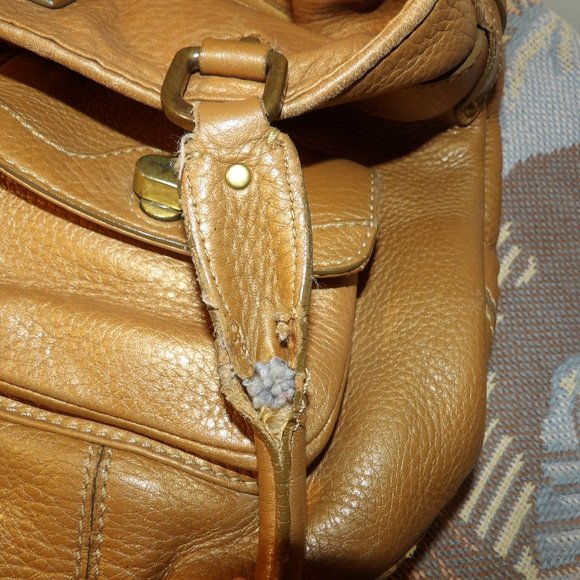 Cole Haan Large Pebbled Leather Tote - Picture 8 of 8